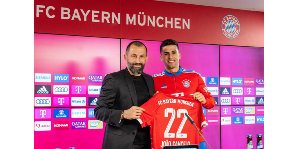 Bayern huurt vleugelverdediger Cancelo met een afkoopsom van 70 miljoen euro