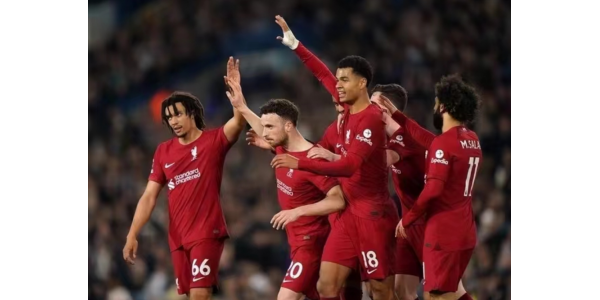 Liverpool versloeg Leeds United met 6-1