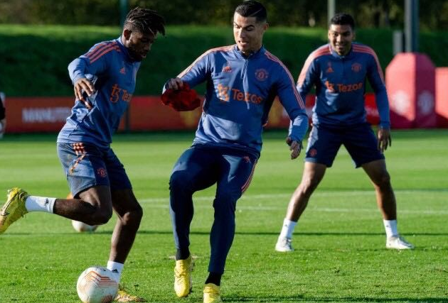 Ronaldo keert terug naar eerste elftal training